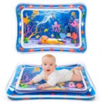 Anubhav Janni Water Mat Baby Kids Play Toys Inflatable Tummy Time Leakproof And Toddlers Perfect Fun Activity Mat Center Indoor Outdoor For Ice Pad Thick PVC Material (Pack Of 1 Pcs)