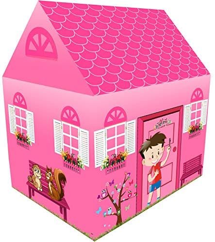 Anubhav Janni Pink Doll Tent Colorfull And Light Weight Children Play House Years Old Kids Girls Boys Foldable Toys Indoor Outdoor Lightweight Toy Colorful Home Birthday Gift (Pack Of 1 Pcs) Anubhav Janni Pink Doll Tent Colorfull And Light Weight Children Play House Years Old Kids Girls Boys Foldable Toys Indoor Outdoor Lightweight Toy Colorful Home Birthday Gift (Pack Of 1 Pcs) - Image 1