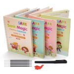 Anubhav Janni Sank Magic Book Marker For Kids Educational Promote Fine Motor Drawing Skills Reusable Mess Free Art Quick Dry Technology Doodle Pen Board Children (Pack Of 1 Pcs)