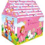 Anubhav Janni Pink Princess Tent  Colorfull And Light Weight Children Play House Years Old Kids Girls Boys Foldable Toys Indoor Outdoor Lightweight Toy Colorful Home Birthday Gift (Pack Of 1 Pcs)