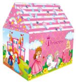 Anubhav Janni Pink Princess Tent Colorfull And Light Weight Children Play House Years Old Kids Girls Boys Foldable Toys Indoor Outdoor Lightweight Toy Colorful Home Birthday Gift (Pack Of 1 Pcs)