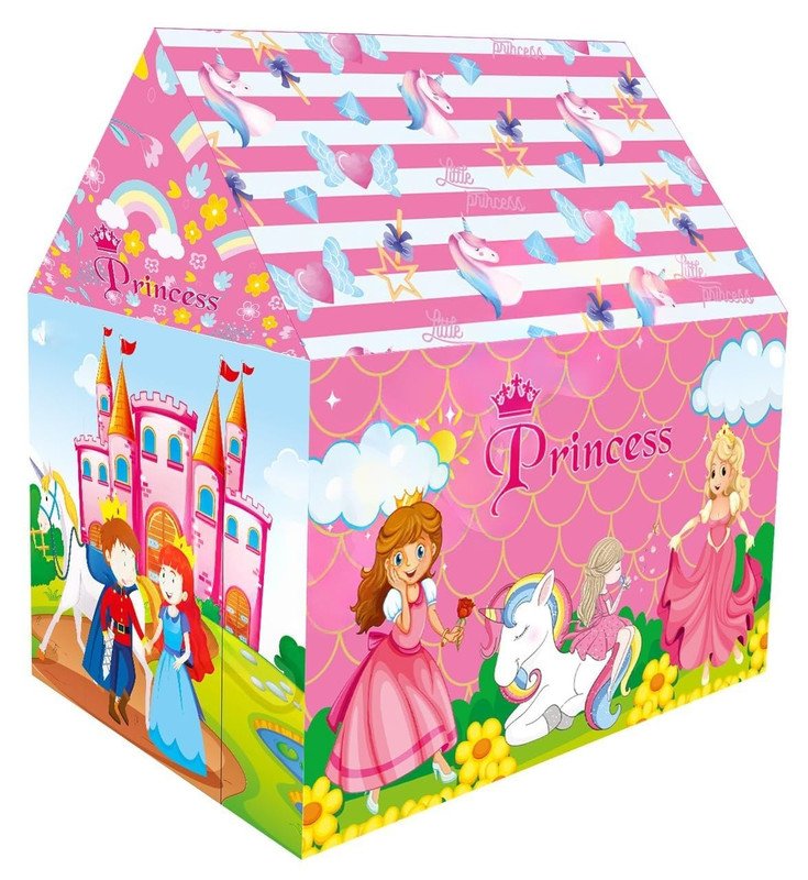 Anubhav Janni Pink Princess Tent Colorfull And Light Weight Children Play House Years Old Kids Girls Boys Foldable Toys Indoor Outdoor Lightweight Toy Colorful Home Birthday Gift (Pack Of 1 Pcs) Anubhav Janni Pink Princess Tent Colorfull And Light Weight Children Play House Years Old Kids Girls Boys Foldable Toys Indoor Outdoor Lightweight Toy Colorful Home Birthday Gift (Pack Of 1 Pcs) - Image 1