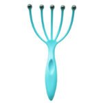 Anubhav Janni Five Claw Head Massager Andheld Scalp Neck Ball Comb Roller Finger Claws Steel Relax SPA Hair Care Deep Relaxation Stress Relief Headache Tool Scalps (Pack Of 1 Pcs)