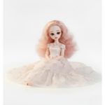 Anubhav Janni Dolls for Girls 55 Cm Doll with Long Hair Doll with Dress and Shoes Toys for Girls Cute Realistic Dolls for Girl with Rotating Hand & Leg (Multicolor)