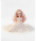 Anubhav Janni Dolls for Girls 55 Cm Doll with Long Hair Doll with Dress and Shoes Toys for Girls Cute Realistic Dolls for Girl with Rotating Hand & Leg (Multicolor)