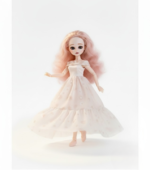Anubhav Janni Dolls for Girls 55 Cm Doll with Long Hair Doll with Dress and Shoes Toys for Girls Cute Realistic Dolls for Girl with Rotating Hand & Leg (Multicolor) - Image 4