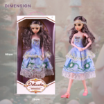 Anubhav Janni Big Size 55 CM Stunning Look Anne Fashion Doll with 3D Eyes Folding Hands Pretend Play Gift for Girls Kids Role Toy Age 1 Years And Above (Multicolor) - Image 2