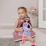 Anubhav Janni Big Size 55 CM Stunning Look Anne Fashion Doll with 3D Eyes Folding Hands Pretend Play Gift for Girls Kids Role Toy Age 1 Years And Above (Multicolor) - Image 7