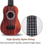 Anubhav Janni 4-String Acoustic Guitar Learning Toy for Kids Toy Classical Ukulele Guitar Musical Instrument (24 Inches) (Pack Of 1) - Image 5