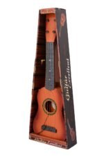Anubhav Janni 4-String 17 Inch Guitar Learning Toy for Kids Classical Musical Instrument  Role Play Kids Perfect Beginners Age above 3 Years Wooden Finish (Pack Of 1) - Image 4