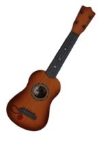 Anubhav Janni 4-String 17 Inch Guitar Learning Toy for Kids Classical Musical Instrument  Role Play Kids Perfect Beginners Age above 3 Years Wooden Finish (Pack Of 1) - Image 5