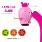 Anubhav Janni Drawing Projector Table Set Blue Led Board for Kids Trace & Draw Smart Sketcher 24 Patterns 12 Colorful Pen Book Fun Educational Creative Painting Desk Machine Toy (Pink) - Image 6