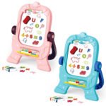 Anubhav Janni Educational Toys Drawing Toys Set Funny Magic Double-Sided Drawing Board for Kids (Pack Of 1) (Multicolor)