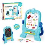 Anubhav Janni Educational Toys Drawing Toys Set Funny Magic Double-Sided Drawing Board for Kids (Pack Of 1) (Multicolor) - Image 2