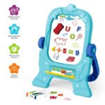 Anubhav Janni Educational Toys Drawing Toys Set Funny Magic Double-Sided Drawing Board for Kids (Pack Of 1) (Multicolor) - Image 3