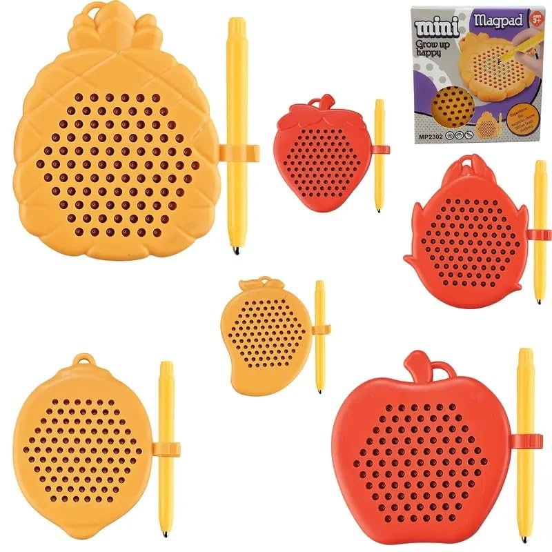 Anubhav Janni MagPad Play Magnetic Drawing Board Erasable Doodle Writing Pad for Kids Magnet with Stylus Pen Fun Learning Toy Birthday Gift Boys Girls Age 2-5 Years (Multicolor) Anubhav Janni MagPad Play Magnetic Drawing Board Erasable Doodle Writing Pad for Kids Magnet with Stylus Pen Fun Learning Toy Birthday Gift Boys Girls Age 2-5 Years (Multicolor) - Image 1