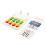 Anubhav Janni Colour Coder Puzzle Game for Kids Sliding Color Match Toy with Pattern Cards Brain Development Educational For Above 3 Years Kids (Multicolor) - Image 3