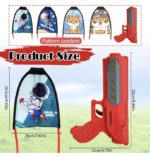 Anubhav Janni Kite Launcher Gun Toy with 1 Colorful Flying Gliders Fun Playtime Animal Designs Outdoor Indoor Shooting Game Set for Kids 3+ Age (Multicolor) - Image 4