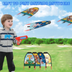 Anubhav Janni Kite Launcher Gun Toy with 1 Colorful Flying Gliders Fun Playtime Animal Designs Outdoor Indoor Shooting Game Set for Kids 3+ Age (Multicolor) - Image 6