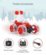 Anubhav Janni Remote Control Stoont Car RC 360 Degree Rotating Rolling Radio Control Electric Race Car with Lights and Music Rechargeable Battery for Kids Above 3 Years (Multicolor) - Image 5