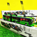 Anubhav Janni Remote Control Big City Bus Toy Rechargeable with LED Lights RC Bus Model for Kids (Multicolor) - Image 2