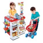 Anubhav Janni Big Size Supermarket Kit for Kids Super Market Set Toy with Shopping Cart and Sound Effects Pretend Play Kitchen Kids Toys Boys Girls (Big Super Market Toy Set)