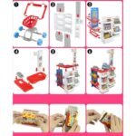 Anubhav Janni Big Size Supermarket Kit for Kids Super Market Set Toy with Shopping Cart and Sound Effects Pretend Play Kitchen Kids Toys Boys Girls (Big Super Market Toy Set) - Image 3