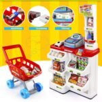 Anubhav Janni Big Size Supermarket Kit for Kids Super Market Set Toy with Shopping Cart and Sound Effects Pretend Play Kitchen Kids Toys Boys Girls (Big Super Market Toy Set) - Image 4