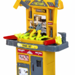 Anubhav Janni Kids Tool Factory Workbench Play Set Builder Workshop Toy with Tools Accessories Storage Pretend Construction Role for Boys Girls Toolkit and Gadget For Educational (Multicolor)