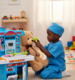 Anubhav Janni Kids Doctor Kit Play set for Toddlers Medical Station with Stethoscope Syringe and Accessories Pretend Play Educational Toy for Boys and Girls Ages 3+ (Multicolor) - Image 3