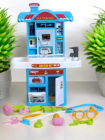 Anubhav Janni Kids Doctor Kit Play set for Toddlers Medical Station with Stethoscope Syringe and Accessories Pretend Play Educational Toy for Boys and Girls Ages 3+ (Multicolor) - Image 5