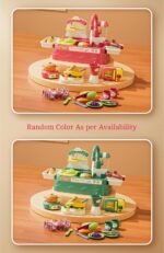 Anubhav Janni Dishwasher Kitchen Sink Toy with Running Water 2-in-1 Pretend Play Kitchen Set with 42 Accessories for Kids Age 3+Water Circulation Intteractive Learrning Toy (Multicolor) - Image 3
