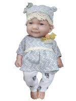 Anubhav Janni Baby Doll That Look Real 3D Eyes Born Doll Real Baby Lifelike Assorted 1 Only Sleep Doll's Series Big Dolls Reborn for Toddlers Boy and Girls (Multicolor) - Image 4
