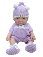 Anubhav Janni Baby Doll That Look Real 3D Eyes Born Doll Real Baby Lifelike Assorted 1 Only Sleep Doll's Series Big Dolls Reborn for Toddlers Boy and Girls (Multicolor) - Image 6