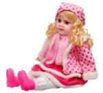 Anubhav Janni Poem Baby Girl Doll Big Size Original Plush Soft Clothing 40 cm Kids Toy  with Flashing Lights Sound Toys for Boys Girls Best Birthday Gift (Multicolor) - Image 6