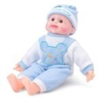 Anubhav Janni Happy Baby Laughing Musical Boy Doll Interactive Toy with Touch Sensors Sound for Kids soft and Doll For Above 3 Years (Multicolor)
