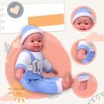 Anubhav Janni Happy Baby Laughing Musical Boy Doll Interactive Toy with Touch Sensors Sound for Kids soft and Doll For Above 3 Years (Multicolor) - Image 3