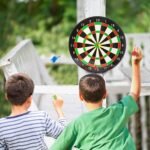 Anubhav Janni Magnetic Dart Board Safety Indoor Outdoor Gift Party Board Size 40 CM Play Powerful Magnets No Sharp Points (Multicolor) - Image 2