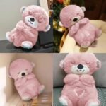 Anubhav Janni Breathing Teddy Bear Plush Baby Toy with Music Sounds Lights and Breathing Motion Breathing Toy with Lights Gift for Kids Size 30 cm (Pack of 1) (Multicolor) - Image 6
