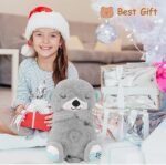 Anubhav Janni Breathing Teddy Bear Plush Baby Toy with Music Sounds Lights and Breathing Motion Breathing Toy with Lights Gift for Kids Size 30 cm (Pack of 1) (Multicolor) - Image 7