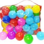 Anubhav Janni 50 Pcs Soft and Safe Multi Colour Plastic Pool Softball for Kids  Colorful Balls for Kids Soft Edged Ball (Multicolor)