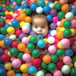 Anubhav Janni 50 Pcs Soft and Safe Multi Colour Plastic Pool Softball for Kids  Colorful Balls for Kids Soft Edged Ball (Multicolor) - Image 4
