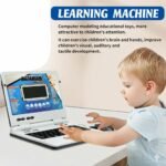 Anubhav Janni Notebook Computer Toy with 30 Fun Activities Educational Laptop for Kids Dual Power Supply Source Micro USB Cable 3 AA Battery (Not Included) Learning Music (Multicolor) - Image 4
