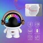Anubhav Janni Compact Astronaut Smart Bluetooth Speaker with Gravity-Defying Design Portable Wireless for Superior Sound Experience Ideal Home Travel and Outdoor Use  Space Robot (Multicolor) - Image 5