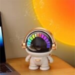 Anubhav Janni Compact Astronaut Smart Bluetooth Speaker with Gravity-Defying Design Portable Wireless for Superior Sound Experience Ideal Home Travel and Outdoor Use  Space Robot (Multicolor) - Image 7