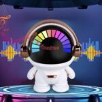 Anubhav Janni Compact Astronaut Smart Bluetooth Speaker with Gravity-Defying Design Portable Wireless for Superior Sound Experience Ideal Home Travel and Outdoor Use  Space Robot (Multicolor) - Image 8