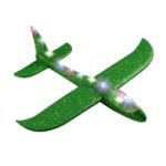 Anubhav Janni Kids Airplane Toy Large Throwing Foam Plane Glider Flying Aeroplane for  Led Light Paper Launcher Aircraft Outdoor Gift 3 to 10 Years Boys Girls Kids Ideal (Multicolor) (Pack Of 1) - Image 6