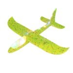 Anubhav Janni Kids Airplane Toy Large Throwing Foam Plane Glider Flying Aeroplane for  Led Light Paper Launcher Aircraft Outdoor Gift 3 to 10 Years Boys Girls Kids Ideal (Multicolor) (Pack Of 1) - Image 7