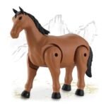 Anubhav Janni Horse Animal Figure Toy with Walking and Realistic Sound Horse Toy Battery Operated for 3+ Years Old Kids Boys Girls Sound Toys for Children (Multicolor) (Pack Of 1)