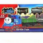 Anubhav Janni Cartoon Character & Friends Adventures Small Push Along Train Engine for Above 3 Years Kids (Multicolor)